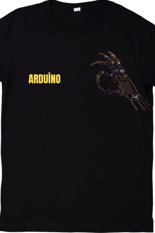 ARDUİNO SİYAH  T-SHIRT 