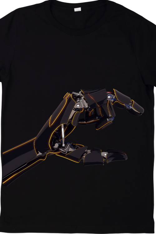 ARDUİNO ROBOT KOL SİYAH  T-SHIRT 